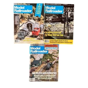 Vintage Model Railroader Magazines 1983 Issues: December March October - Picture 1 of 7