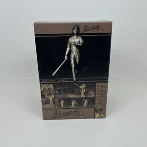 2007 Chipper Jones Bronze Collectors Statue Atlanta Braves Baseball World Series - Picture 1 of 9
