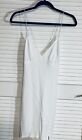 White Dress Cami Gown Women’s Large NWT H&M