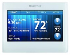 Honeywell Wi-Fi Thermostat 9000 Programable Smart Schedule Color Touchscreen