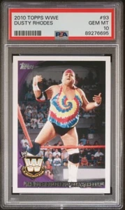 2010 Topps WWE The American Dream Dusty Rhodes #93 PSA 10 - Bild 1 von 3