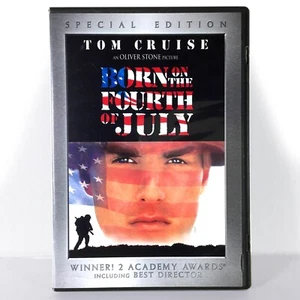 Born on the Fourth of July (DVD, 1989, Widescreen)   Tom Cruise   Willem DaFoe - Imagen 1 de 3
