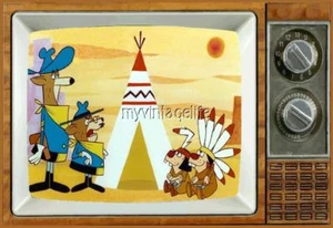 GO GO GOPHERS TV Nevera IMÁN 2" x 3" SÁBADO MAÑANA DIBUJOS ANIMADOS - Imagen 1 de 1