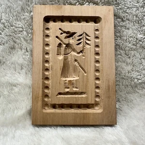 Vintage West German Wooden Springerle Cookie/Butter Mold Stamp - Picture 1 of 6