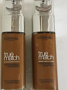 2 x LOREAL TRUE MATCH FOUNDATION - COLOUR DEEP GOLDEN (FREE DELIVERY) - Picture 1 of 9