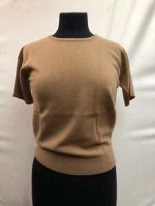 Short-Sleeve Sweater 100% Cashmere. - Picture 1 of 5
