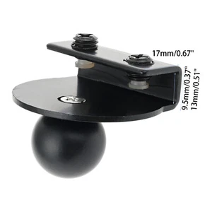 1/2Pcs No Drilling Iron Black Glass Door Handle for Glass Doors/Glass Showcases - Picture 1 of 12