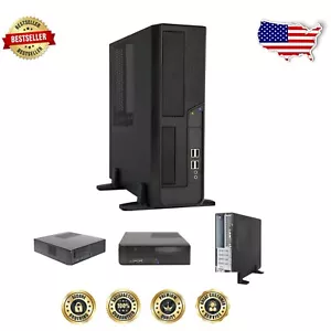 BL040 mATX Black Case with 300W PSU & 4 Expansion Slots - Ideal for Business - Picture 1 of 8