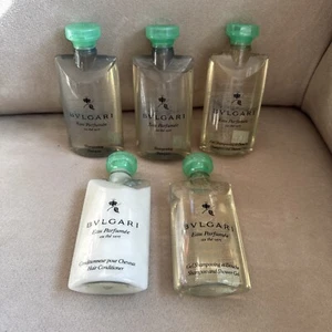 Bvlgari Eau Parfumee au the vert Shampoo, Shower Gel & Conditioner - Travel Size - Picture 1 of 9