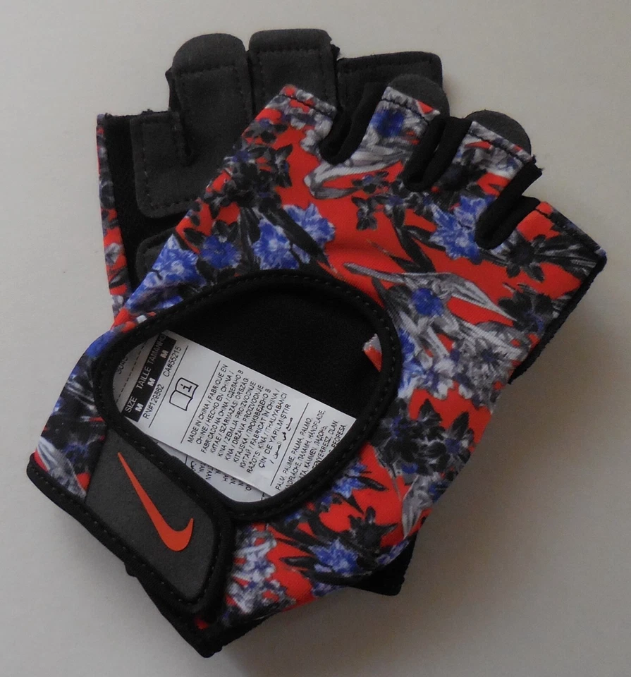 Nike Gym Ultimate Fitness Gloves Women's Medium Black/team Orange