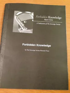 FORBIDDEN KNOWLEDGE Report Series Publication Sovereign Society Research Team - Picture 1 of 2