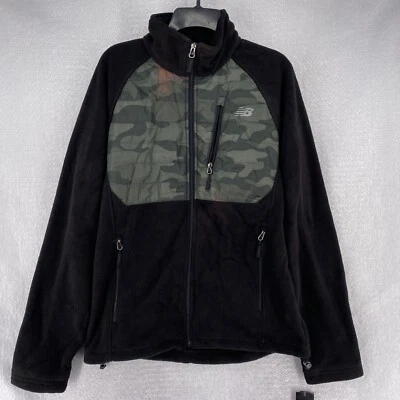 Nueva chaqueta polar Ballance para hombre pequeña con cremallera completa camuflada - defectuosa  Foto 1 de 4