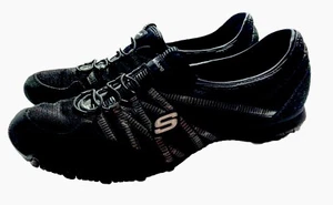 Zapatos para mujer Skechers 21159 Hot Ticket Biker negros gris carbón talla 11 - Imagen 1 de 8