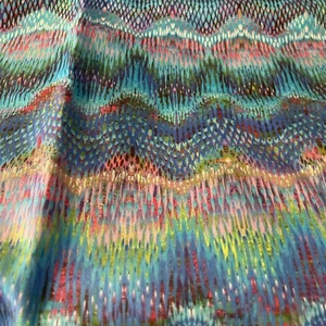 Starlight Splendor Wavelength Turquoise By RJR Cotton 1 Yard Digital Print - Picture 1 of 6