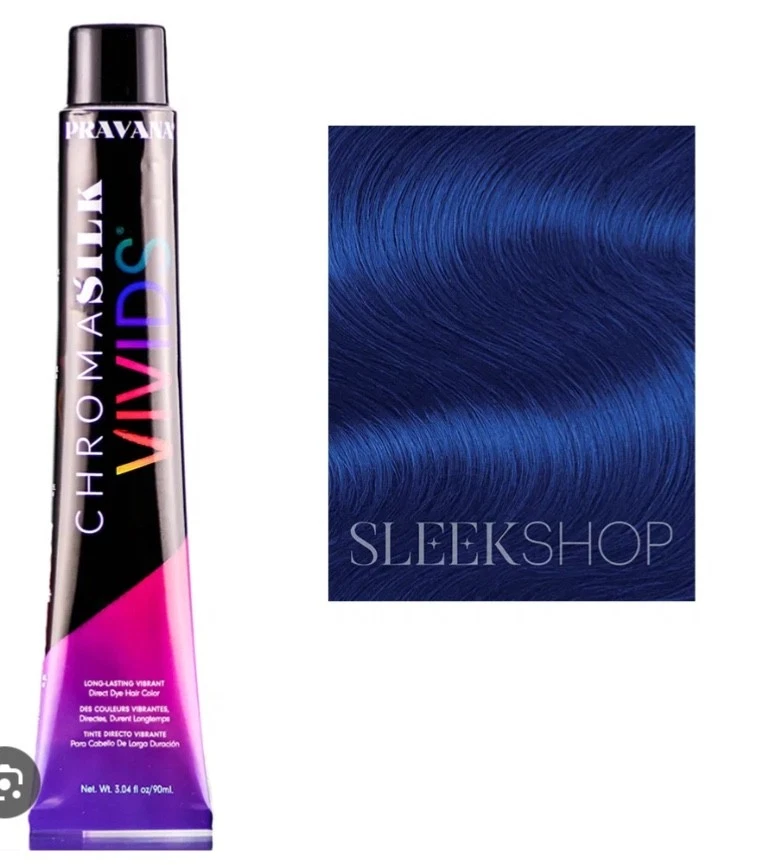 Color de cabello Pravana Chromasilk Vivids tinte directo, azul, 3 fl oz Foto 1 de 1