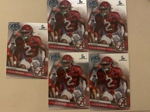 2023 Bowman Chrome University 1st Bowman Lote de (5) Caleb Downs Ohio St Buckeyes - Imagen 1 de 1