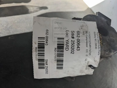 Compresor de aire acondicionado compatible con 03-09 ESCALADE 1171177 Foto 1 de 4