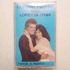 Conway Twitty & Loretta Lynn - Two's A Party (Cassette, 1985, MCA) - Picture 1 of 3