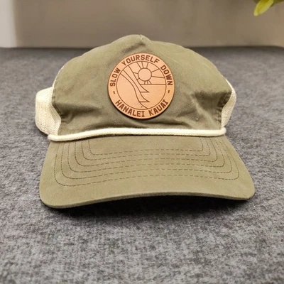 Sombrero Hanalei Kauai Hawaii Malla Ajustable Espalda a Presión Richardson Exterior Foto 1 de 4