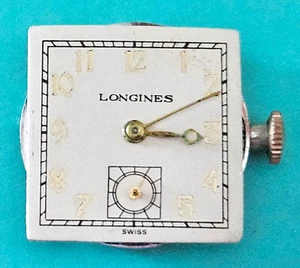 LONGINES 8LN 17J Uhrwerk (Unruh läuft beim Drehen) Lot1025 - Bild 1 von 3