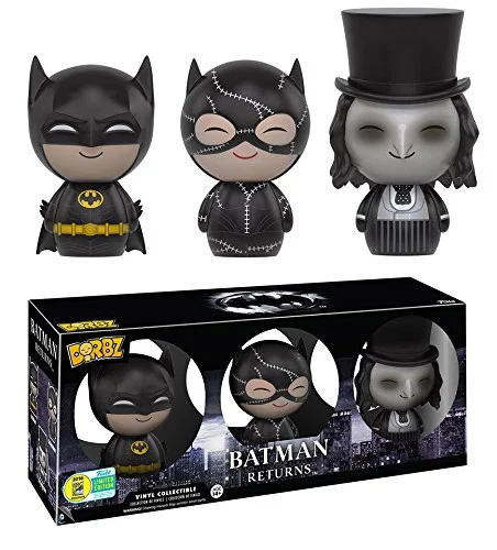 Dorbz: Batman Returns - Batman, Catwoman & Penguin Dorbz Figura Vinilo Paquete de 3 Foto 1 de 1
