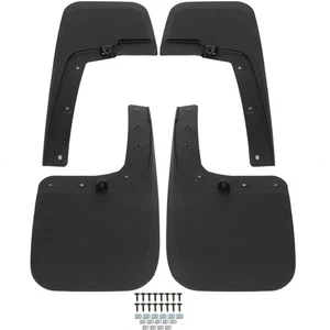 Fits Ford Ranger 2024 Crew Cab Set of 4 Front Rear Mud Flaps Splash Guard Fender - Picture 1 of 13