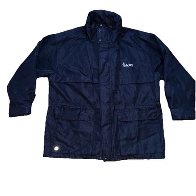 Mercy Stormtech Employee Jacket Mens 2XL Black Hooded Winter - Image 1 of 4