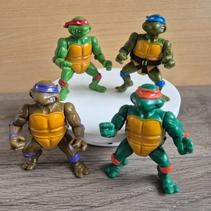 Vintage TMNT Ninja Turtles Original Action Figures 1988 Playmates ( Set of 4 ) - Picture 1 of 6