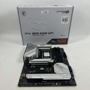 Scheda madre MSi MPG B650 EDGE AM5 ATX per giochi - Foto 1 di 11