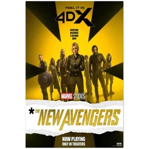 The New Avengers 2025 Filmposter Superheld Wandbild Kunstdruck Deko - Bild 1 von 3