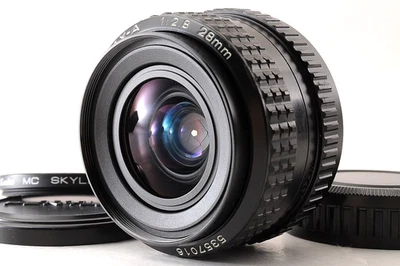 Lente gran angular Pentax SMC A 28mm F2.8 MF para montaje K con filtro COMO... - Imagen 1 de 4