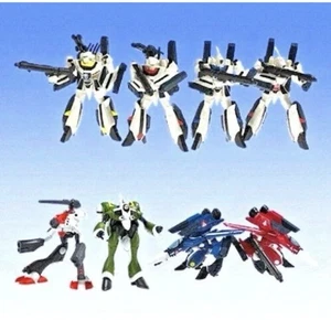 Bandai Robotech Macross HG gashapon third Mission complete set of 8 figure 2004 - Picture 1 of 11
