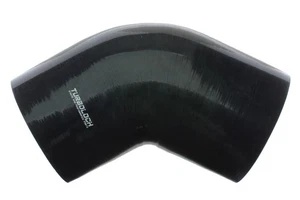 Silikonschlauch Ø 102 mm 60° Bogen schwarz / silicone hose black - Picture 1 of 1