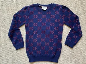 Gucci Kids Girls Blue Sweater New with tags - Picture 1 of 5