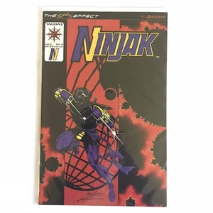 Ninjak 8 Valiant Comics 1994 en muy buen estado/en muy buen estado + 8,0 - 8,5 cubierta de Mark Moretti Bob Layton - Imagen 1 de 3