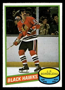 1980-81 O-Pee-Chee #339 J.P. Bordeleau Near Mint+ Blackhawks OPC ID:430881 - Picture 1 of 2