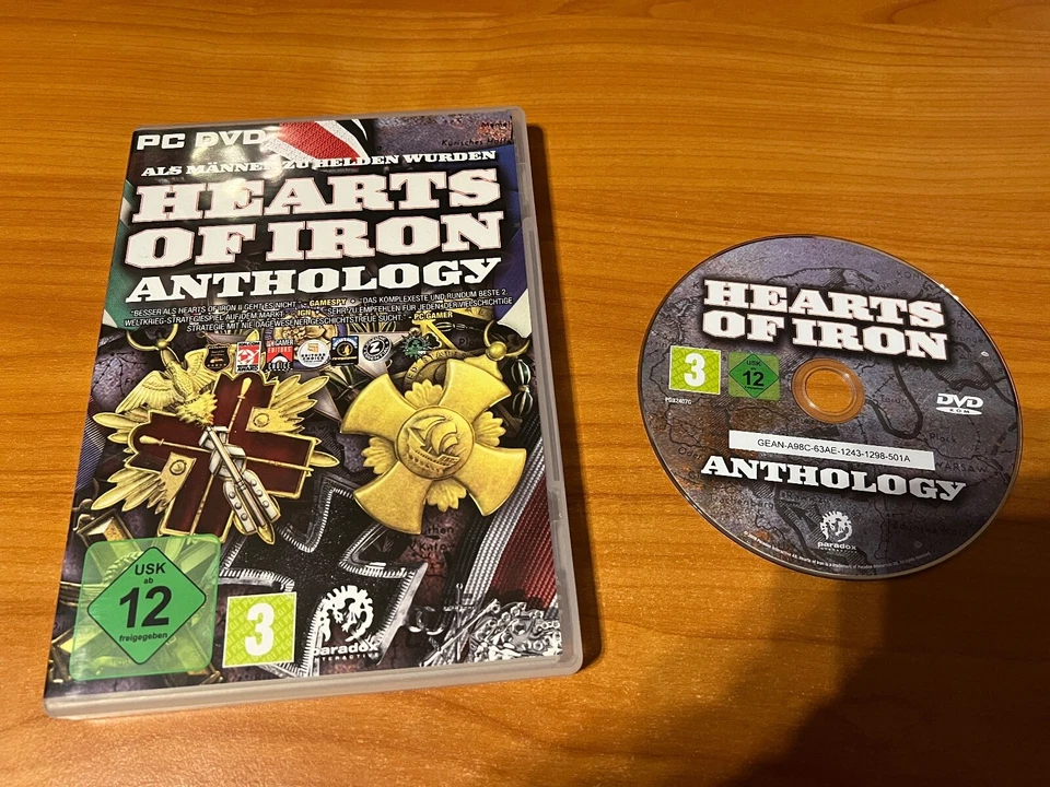 Hearts of Iron Anthology -  PC - Wie abgebildet in OVP Deutsch - Bild 1 von 1