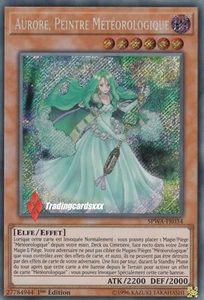 ♦Yu-Gi-Oh!♦ Aurora, Wettermaler (Aurora): SPWA-FR034 -VF/Secret Rare- - Bild 1 von 1