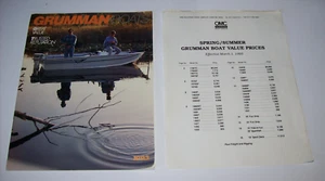Vintage 1993 Grumman Boats Sales Brochure Catalog, Boat Show, x - Bild 1 von 8