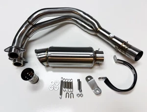 Punta silenciadora tubo cabezal sistema de escape completo para Yamaha YZF R7 2021-2024 MT-07 - Imagen 1 de 3