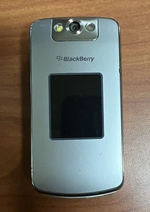 BlackBerry Pearl Flip 8230 - Silver ( Verizon ) Very Rare Smartphone - Picture 1 of 11