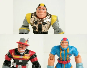 Rescue Heroes Lot of 3 Billy Blazes Roger Houston Gil Gripper  Action Figures - Picture 1 of 7