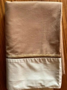 500119 ¡Respaldo de edredón! Sábana plana doble bronceada - 2 yardas 14" x 66" de ancho - Imagen 1 de 5