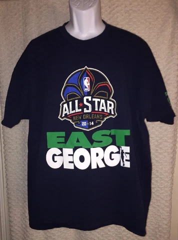 2014 Paul George NBA All Star East t-shirt size adult XL/2XL, pre-owned Cover