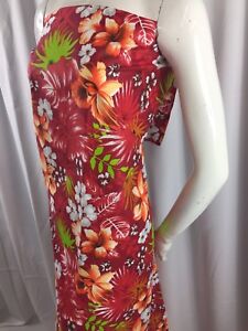 Hawaiian Fabric - Poly Cotton Print Upholstery & Floral Shirt-Dress By The Yard