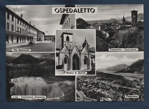 OSPEDALETTO panorama - cartolina viaggiata - Imagen 1 de 2