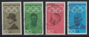 Germany 1968 SC# B434 - B437 - Olympic Games Type of Regular Issue Used Lot #579 - Picture 1 of 2