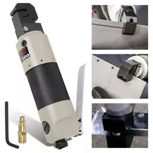 Prensadora neumática de brida perforadora de orificios de aire 90 PSI carrocería automática máquina de chapa 1/4" - Imagen 1 de 10