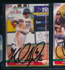 2003 Choice Winston-Salem Warthogs #17 Mike Spidale  signed auto autograph