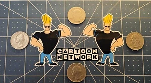 Johnny Bravo Aufkleber (11 Stück) - Bild 1 von 2